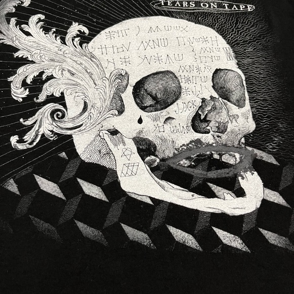 πΈ '19 H.I.M. Band HIM Tears On Tape 2013 Album Skull Intense Art Soft Tee - Picture 2 of 15